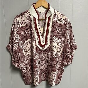 NWT Entro Blouse Large New with Tags